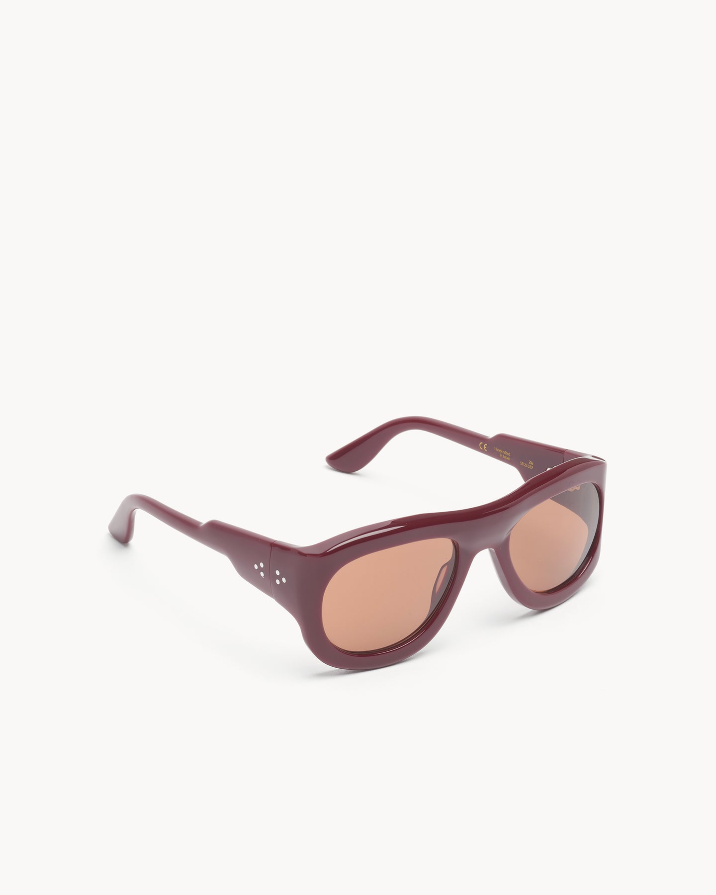 Port Tanger Zia Sunglasses in Carmesi Acetate and Alkakaw Lenses 2