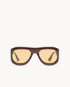Port Tanger Zia Sunglasses in Bunaa Acetate and Amber Lenses 1