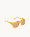 Port Tanger Zia Sunglasses in Manuka Acetate and Tobacco Lenses 2