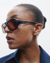 Gray | Deep Rif Blue Acetate | Tobacco Lens