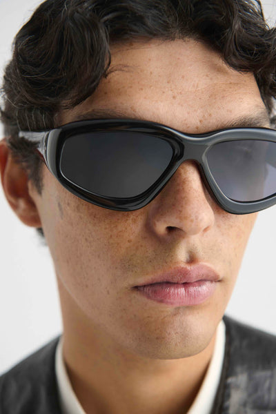 Irfan | Black Acetate | Black Lens | Port Tanger Sunglasses – Port