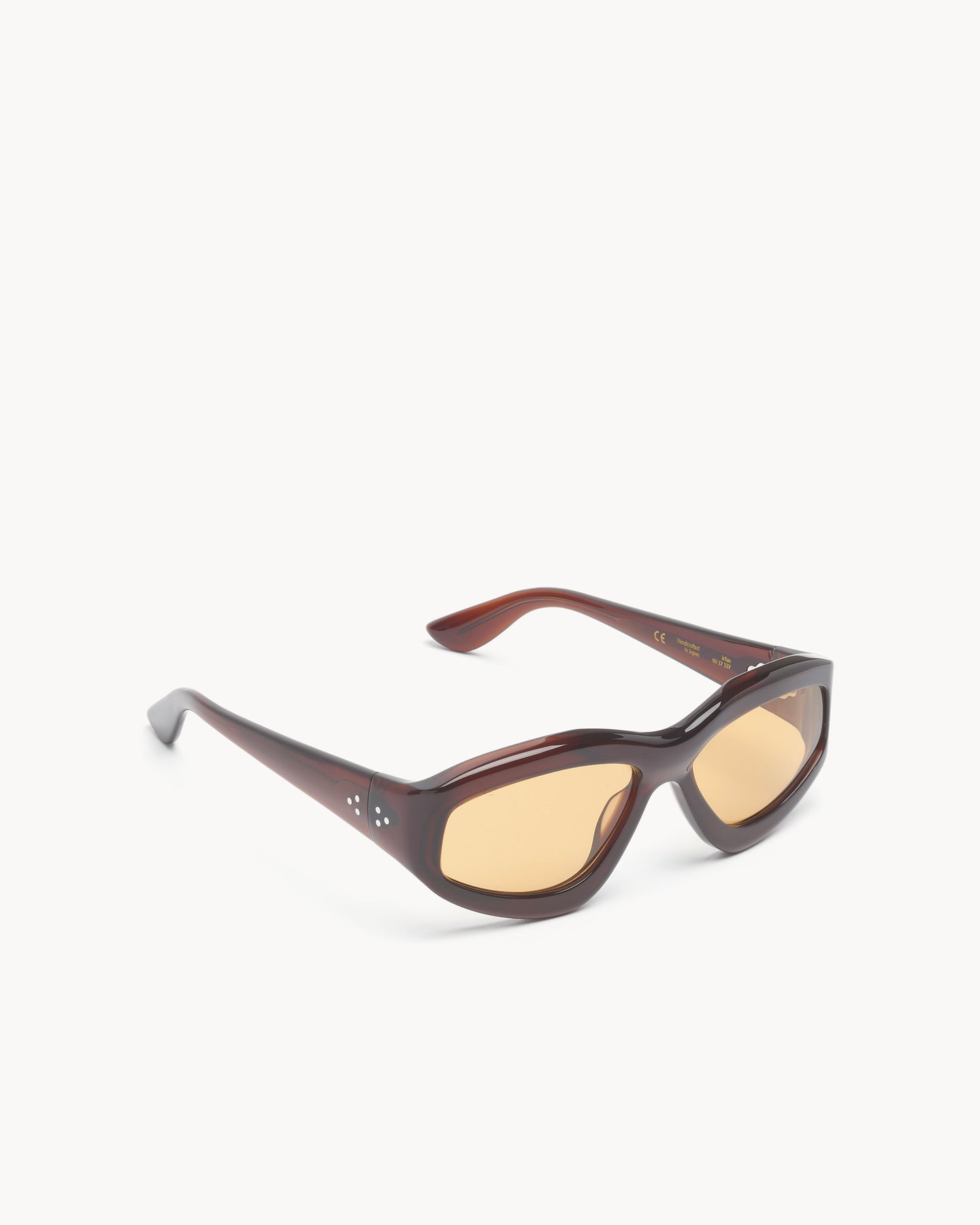 Port Tanger Irfan Sunglasses in Bunaa Acetate and Amber Lenses 2