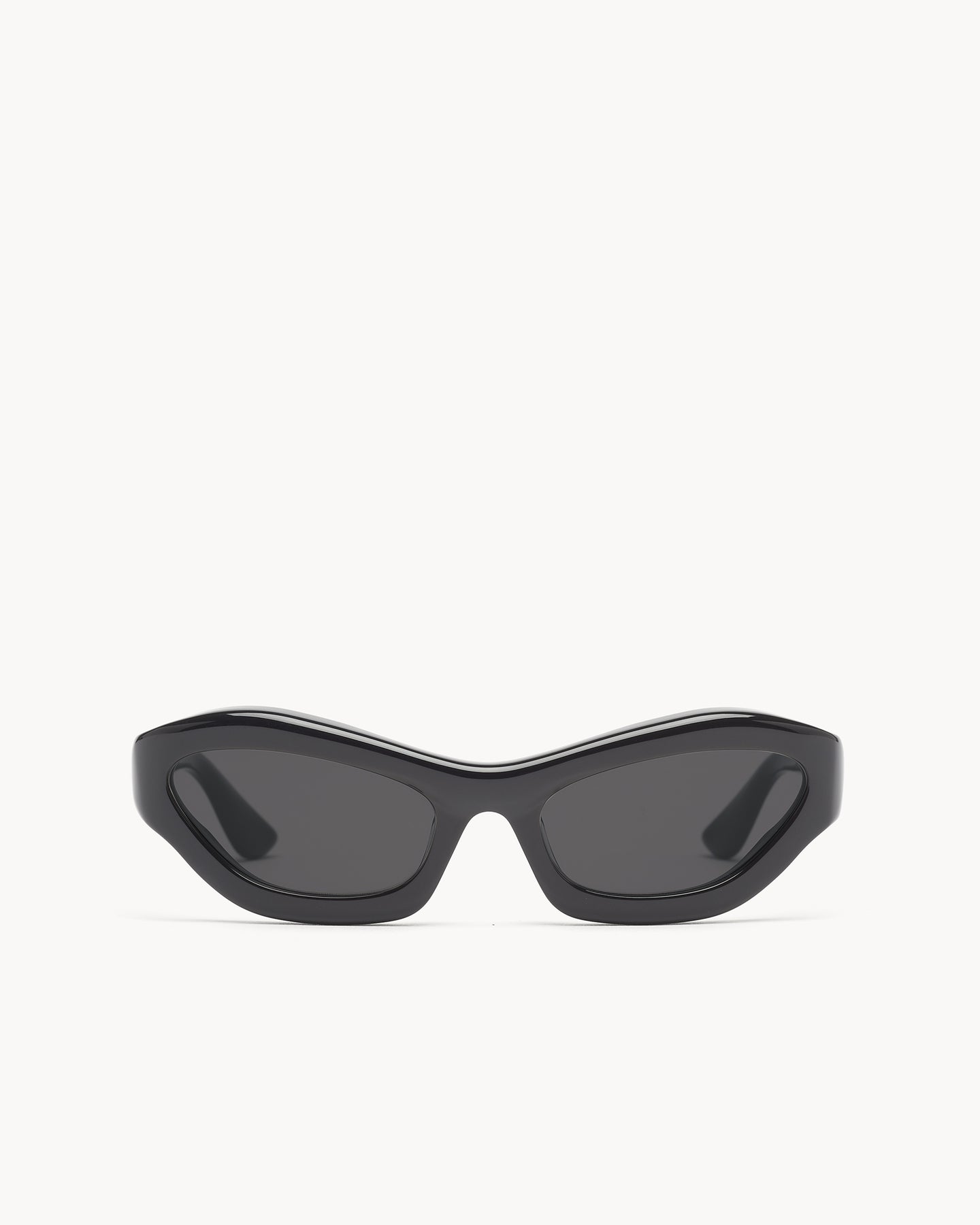 Port Tanger Hayya Sunglasses in Black Acetate and Black Lenses 1