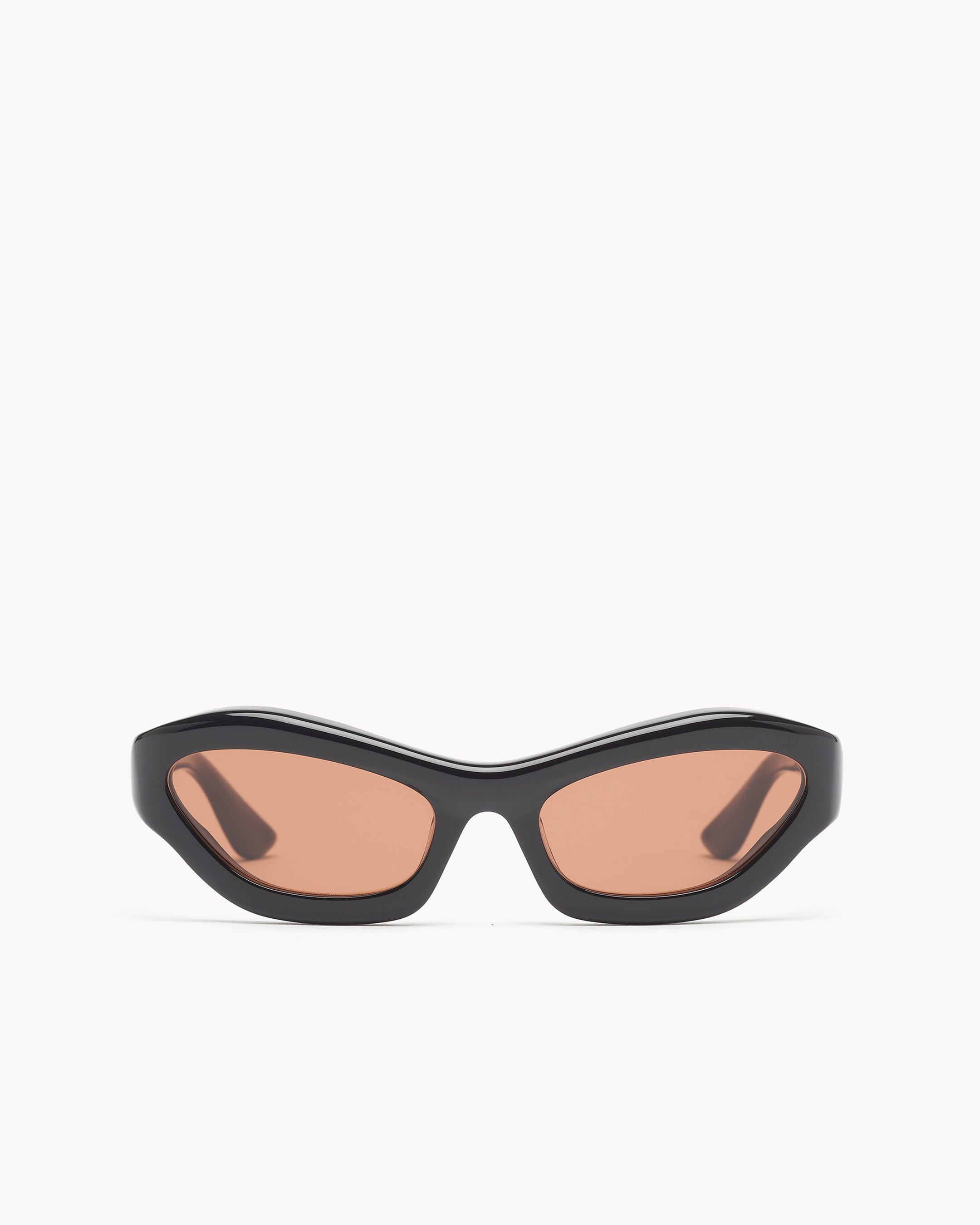 PORT TANGER★Hayya キャット アイフレーム サングラス 関税込み Port Tanger Hayya Sunglasses - Black Acetate/Tobacco Lens
