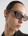 Hayya | Black Acetate | Tobacco Lens