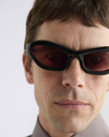 Hayya | Black Acetate | Tobacco Lens