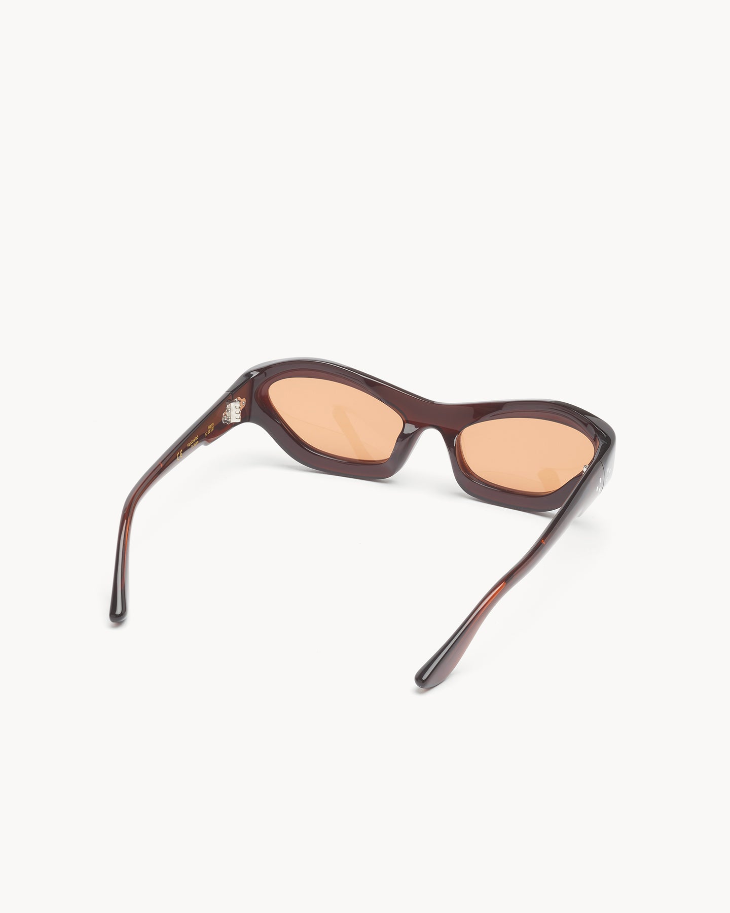 Port Tanger Hayya Sunglasses in Bunaa Acetate and Amber Lenses 3