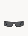 Port Tanger Daryan Sunglasses in Black Acetate and Black Lenses 1