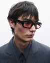 Mektoub | Black Acetate | Rose Lens