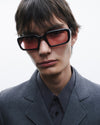 Mektoub | Black Acetate | Rose Lens