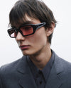 Mektoub | Black Acetate | Rose Lens