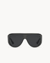Port Tanger Gambia Sunglasses in Black Acetate and Black Lenses 1
