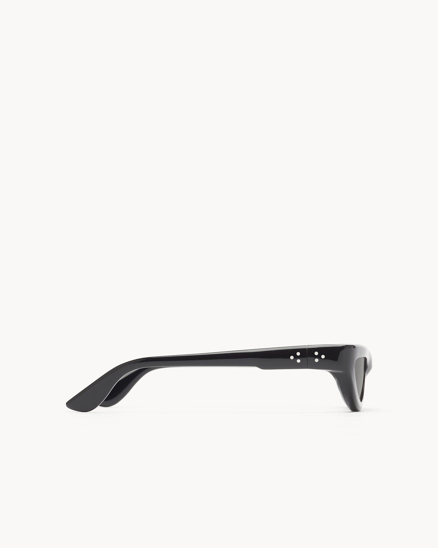 Port Tanger Fanna Sunglasses in Black Acetate and Black Lenses 4