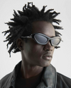 Fanna | Black Acetate | Black Lens