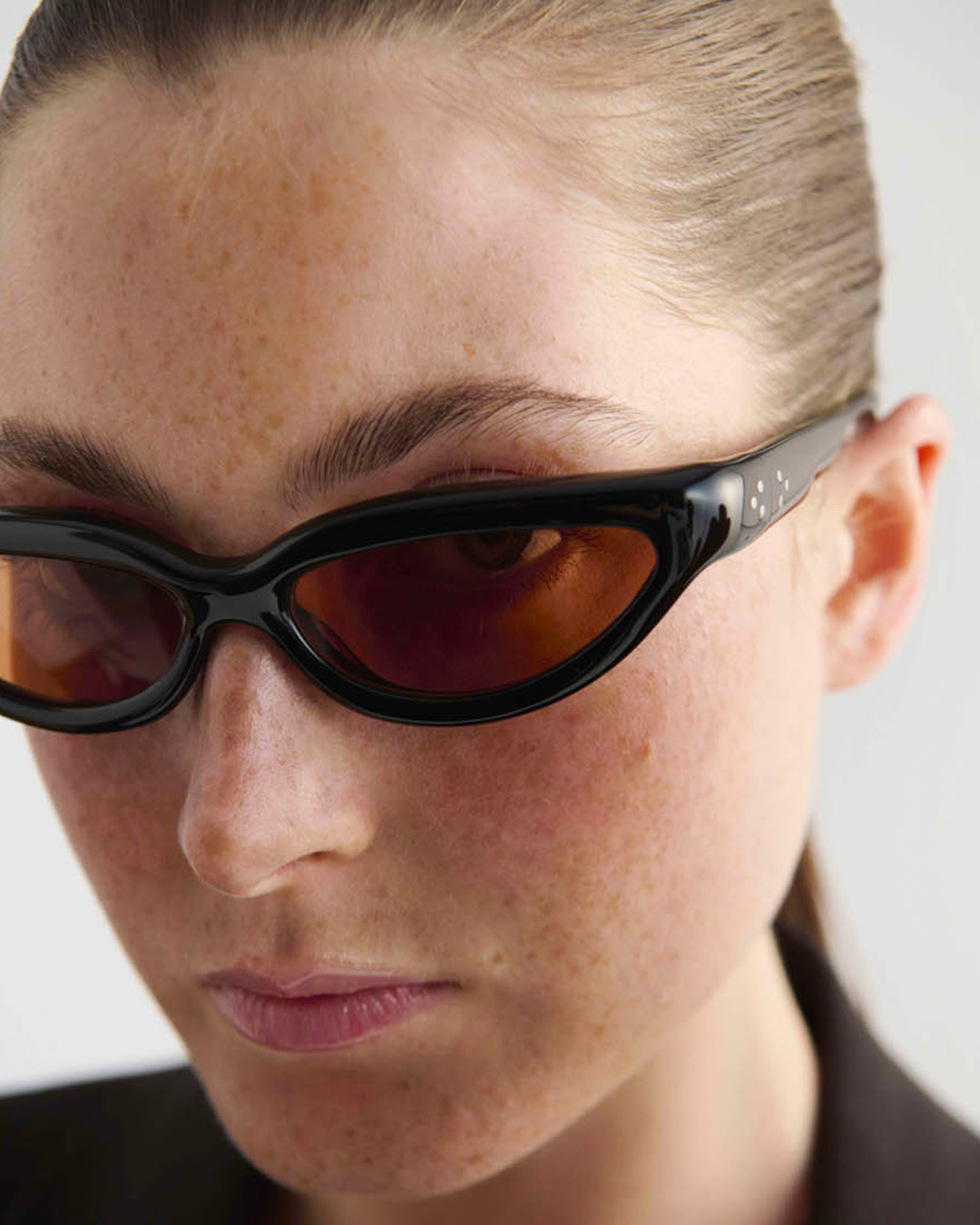 Fanna | Black Acetate | Amber Lens | Port Tanger Sunglasses – Port