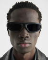Uns | Black Acetate | Black Lens