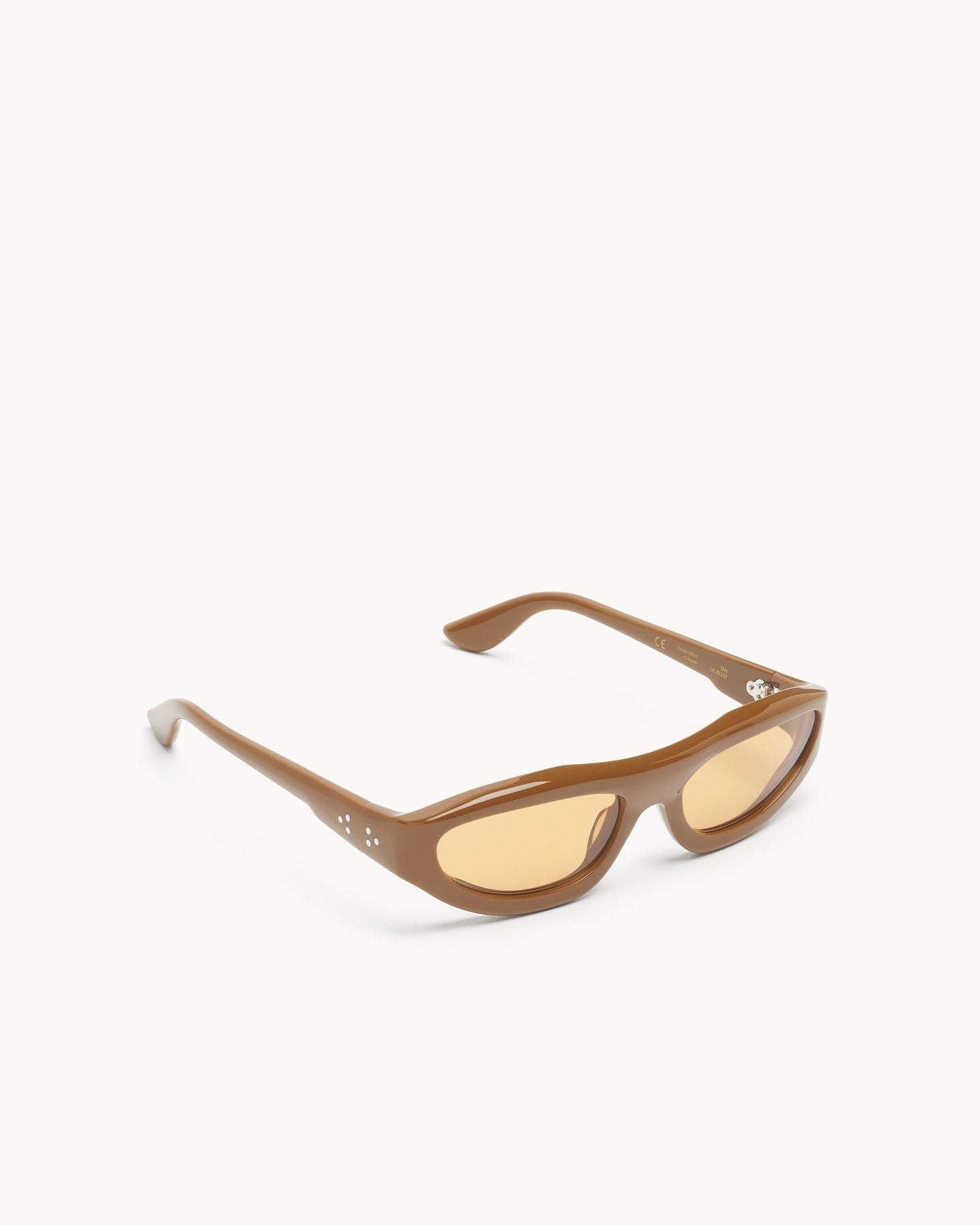 Port Tanger Uns Sunglasses in Alkaki Acetate and Amber Lenses 2