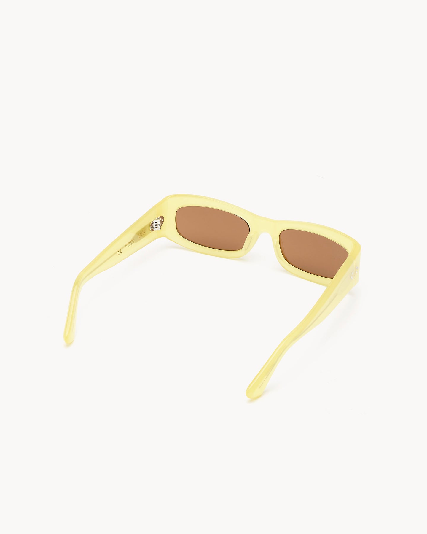 Port Tanger Saudade Sunglasses in Limon Acetate and Tobacco Lenses 3
