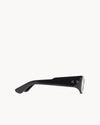 Port Tanger Saudade II Sunglasses in Black Acetate and Tobacco Lenses 4