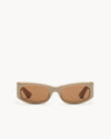 Port Tanger Saudade II Sunglasses in Sandarac Acetate and Tobacco Lenses 1