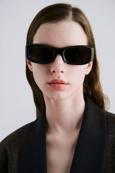 Raptor | Black Acetate | Black Lens | Port Tanger Sunglasses