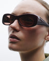 Lydia | Carmesi Acetate | Tobacco Lens