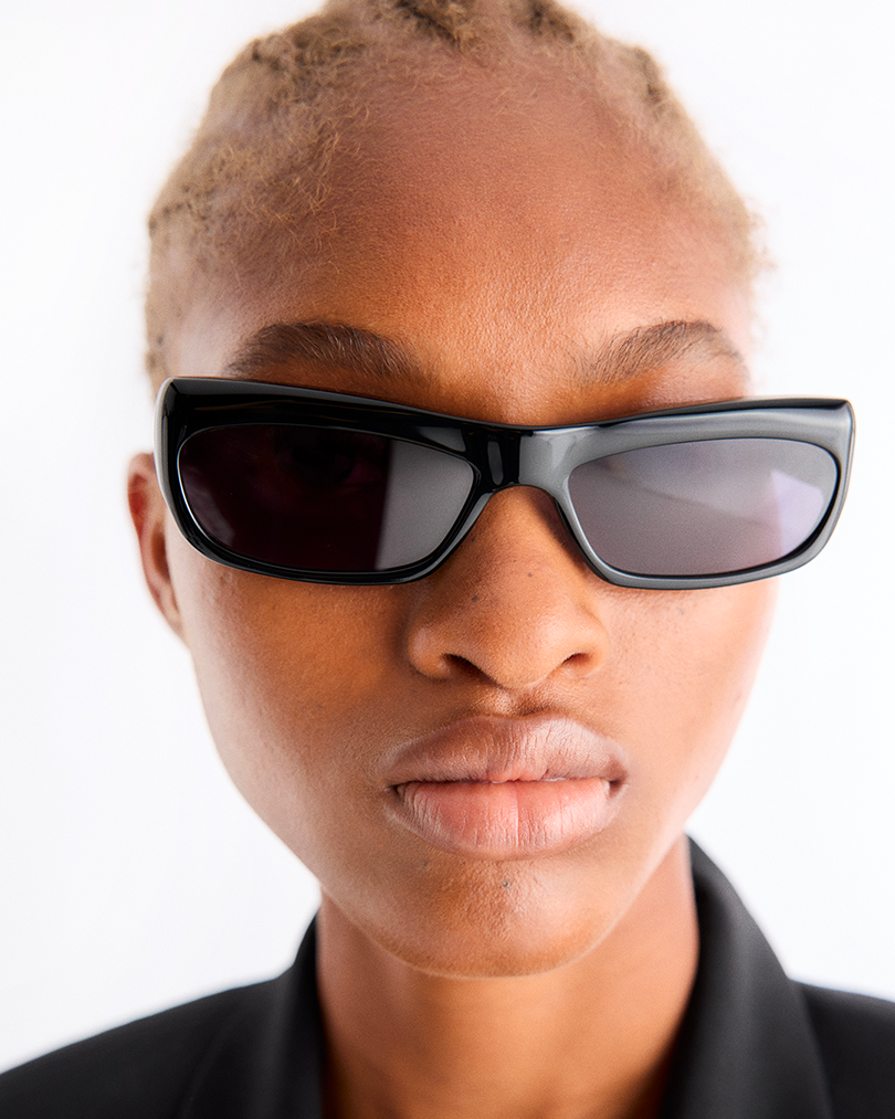 Isa | Black Acetate | Black Lens | Port Tanger Sunglasses – Port