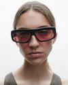 Junayd | Black Acetate | Rose Lens