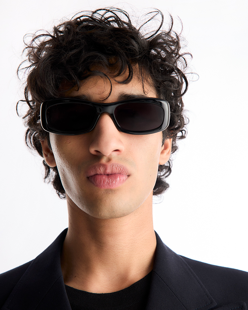 Saudade | Black Acetate | Black Lens | Port Tanger Sunglasses