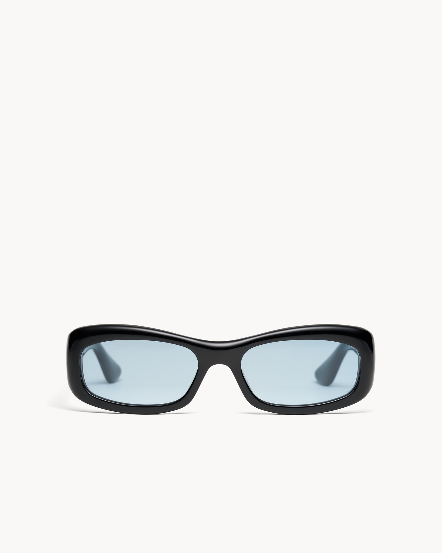 Saudade | Black Acetate | Rif Blue Lens