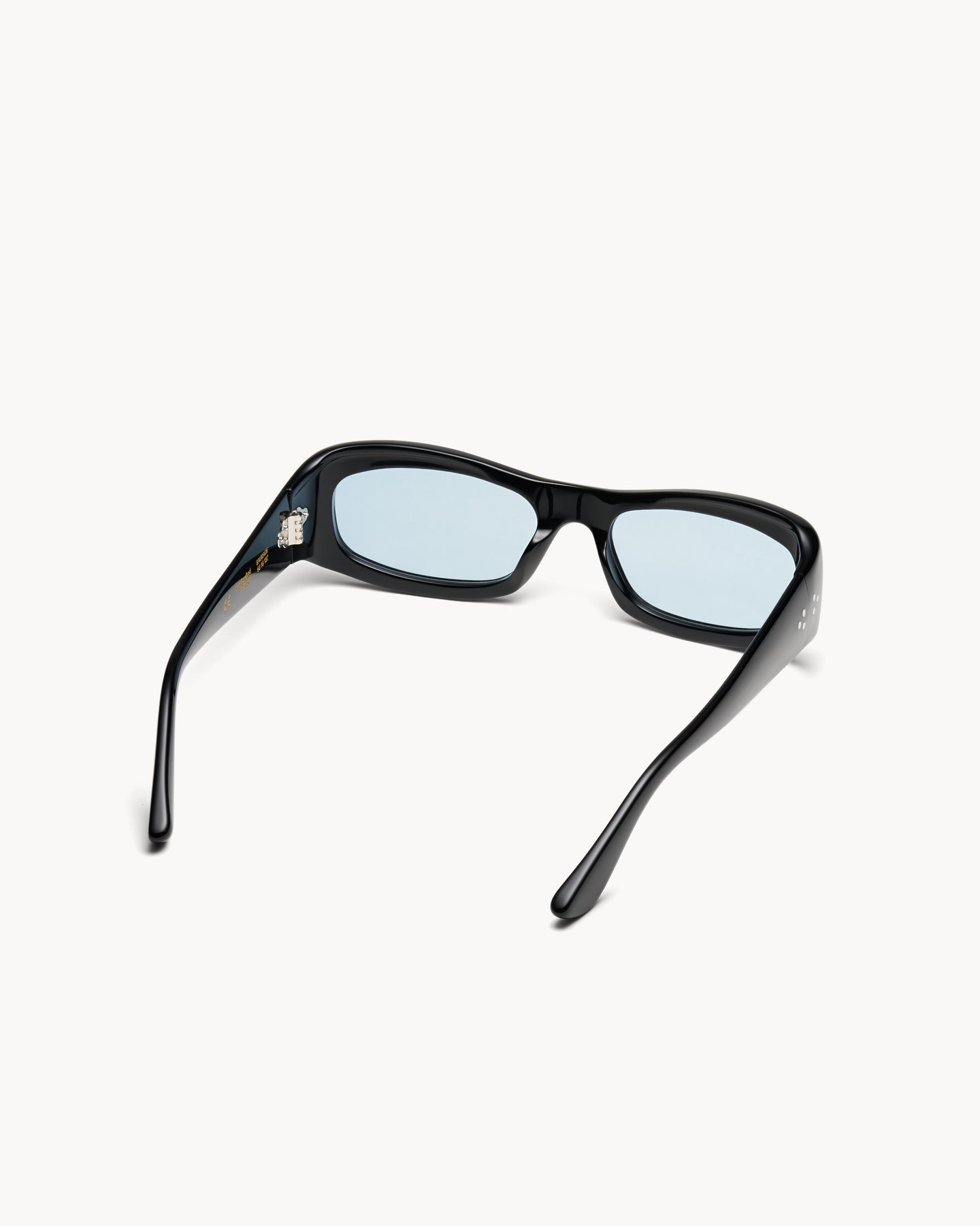 Saudade | Black Acetate | Rif Blue Lens | Port Tanger Sunglasses