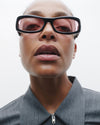 Saudade | Black Acetate | Rose Lens