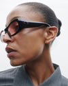Saudade | Black Acetate | Rose Lens