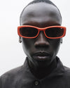 Leila | Coral Acetate | Tobacco Lens