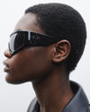 Noor | Black Acetate | Black Lens