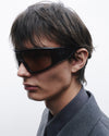 Noor | Black Acetate | Olive Lens