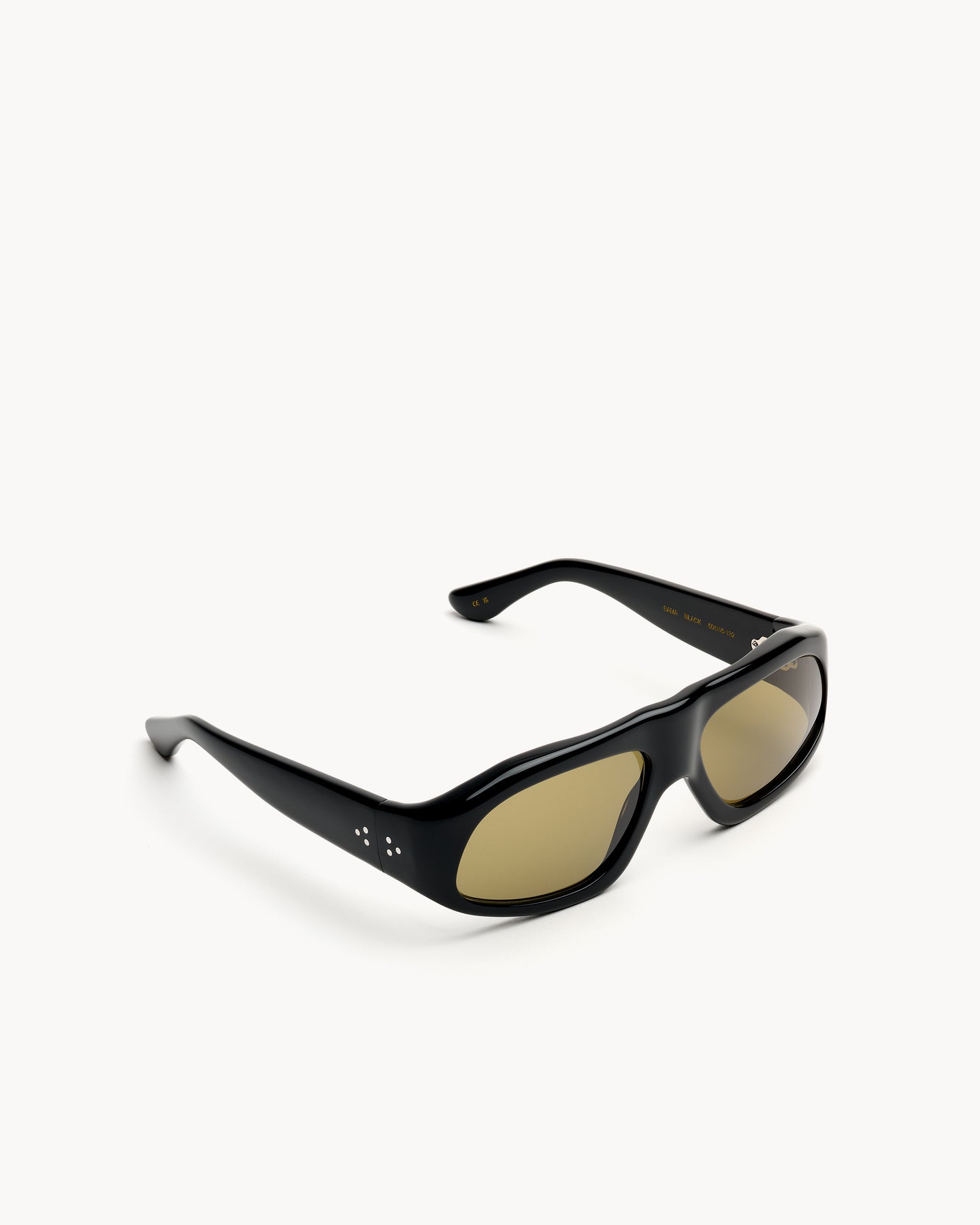 Sama | Black Acetate | Dark Green Lens – Port Tanger