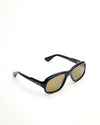 Bamba | Black Acetate | Dark Green Lens