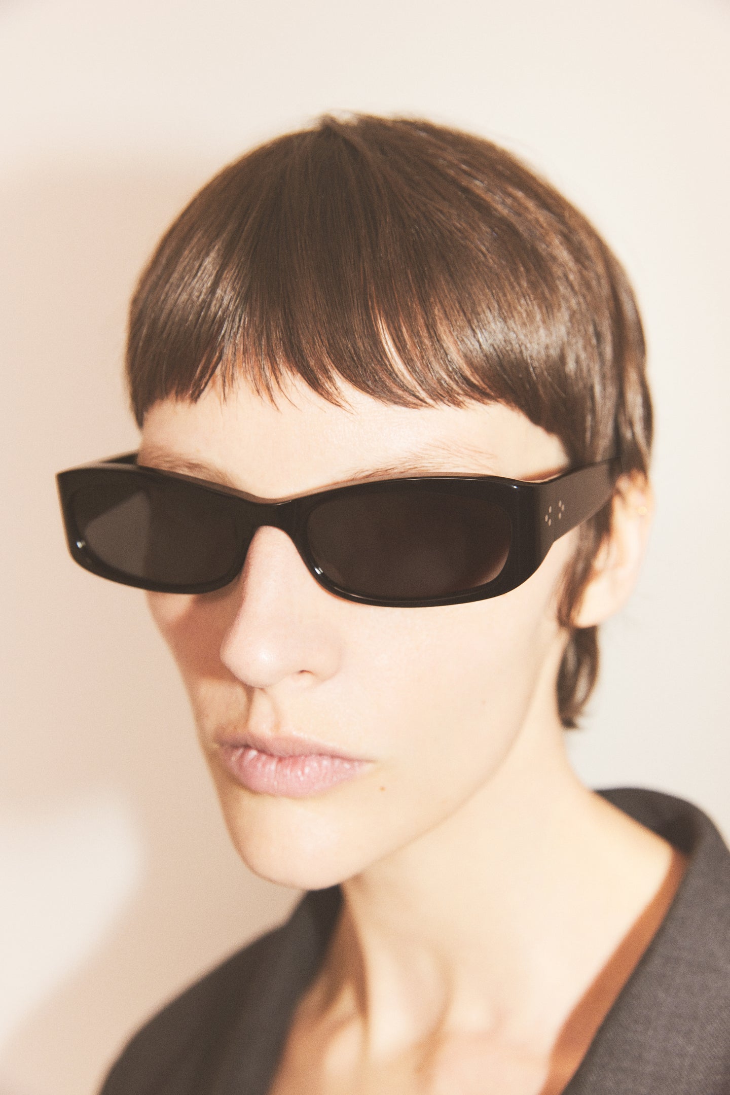 Leila | Black Acetate | Black Lens | Port Tanger Sunglasses – Port ...