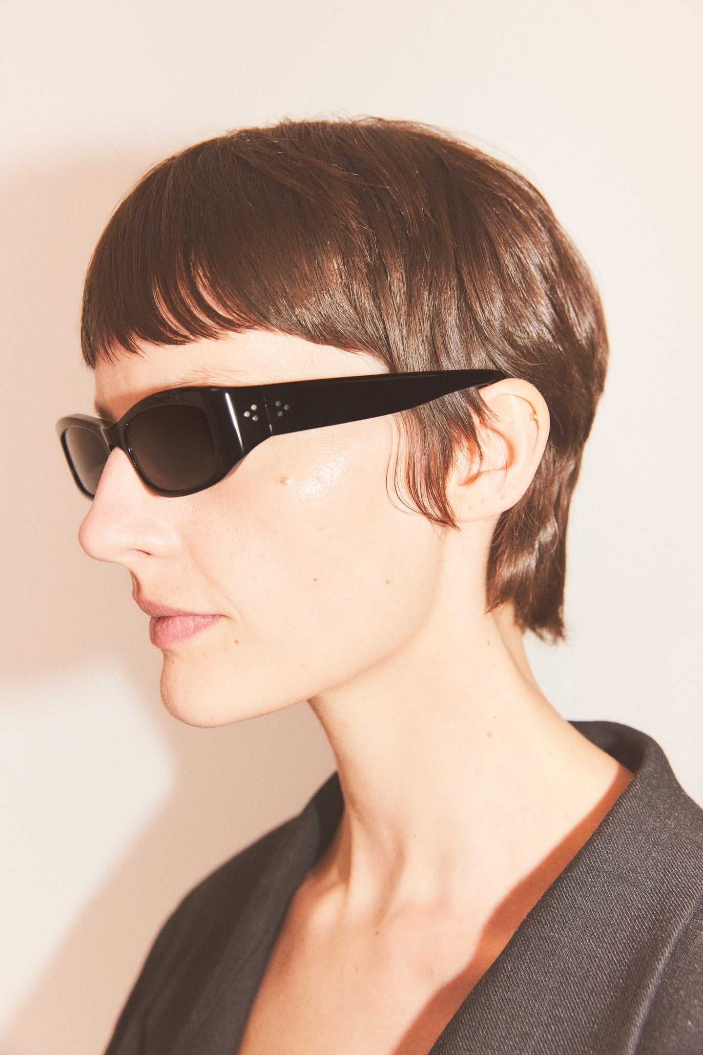 Leila | Black Acetate | Black Lens | Port Tanger Sunglasses – Port