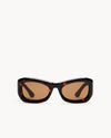 Port Tanger Tangerine Sunglasses in Myrrh Acetate and Tobacco Lenses 1