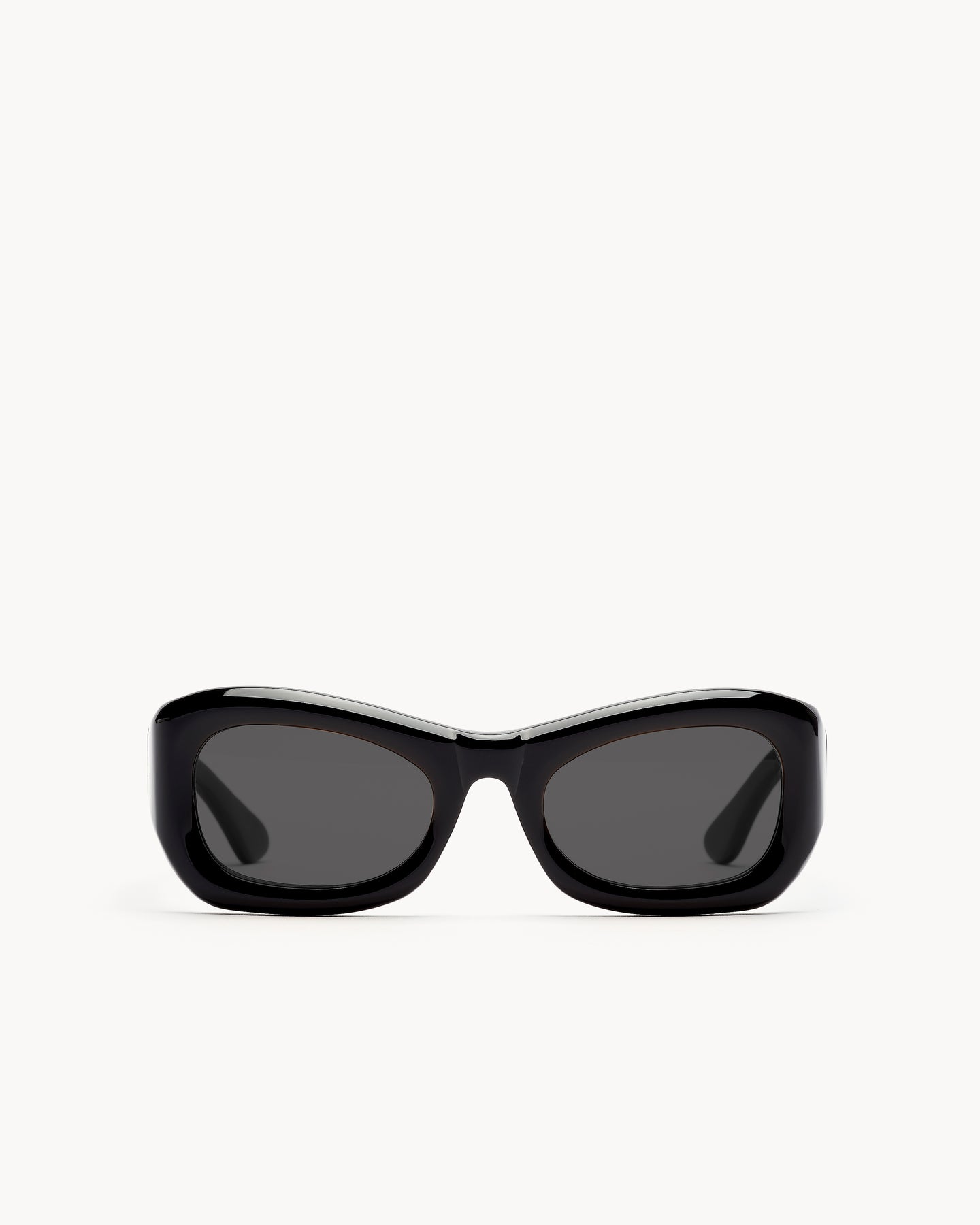 Port Tanger Tangerine Sunglasses in Black Acetate and Black Lenses 1